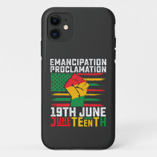Juneteenth-Befreiungsproklamation Schwarze Freihei Case-Mate iPhone Hülle