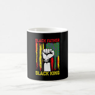 Juneteenth Black Father Day Dad King Freiheit feie Kaffeetasse