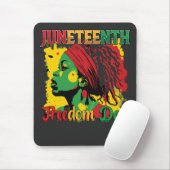 Juneteenth Black Freedom Day 1865 Ort Mousepad (Mit Mouse)