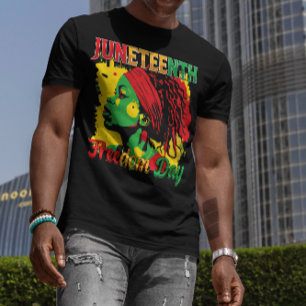 Juneteenth Black Freedom Day 1865 Ort T-Shirt