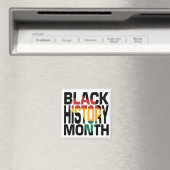 Juneteenth Black History Month Magnet (In Situ (Geschirrspüler))