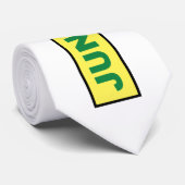 Juneteenth Black Independence Krawatte (Gerollt)