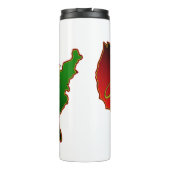 Juneteenth Black Independence Thermosbecher (Rückseite)