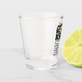 Juneteenth Black King ernährungswissenschaftliche Schnapsglas (Links)