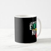 Juneteenth Black King Kaffeetasse (VorderseiteRechts)