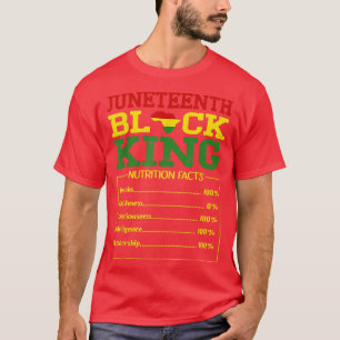 Juneteenth Black King Melanin Vater Vathers Day Da T-Shirt