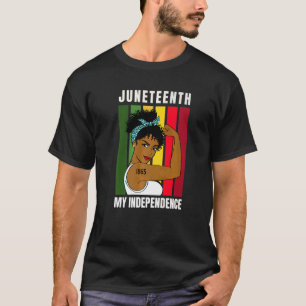 Juneteenth Black Queen Melanin Mutter Mama Daughte T-Shirt
