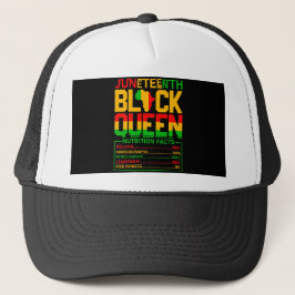 Juneteenth Black Queen Truckerkappe