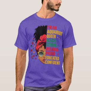 juneteenth black queen women african american 1865 T-Shirt