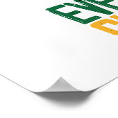 Juneteenth Breaking Chains Poster (Ecke)