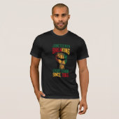 Juneteenth Breaking Chains T-Shirt (Vorne ganz)