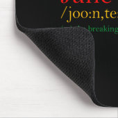 Juneteenth bricht jede Kette für Schwarze Mousepad (Ecke)