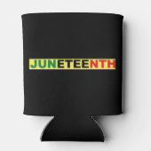 Juneteenth Can Cooler Dosenkühler (Rückseite)
