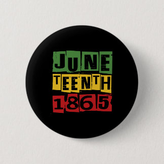 Juneteenth Celebrate Black Freedom 1865 History Mo Button