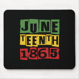 Juneteenth Celebrate Black Freedom 1865 History Mo Mousepad