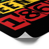 Juneteenth Celebrate Black Freedom 1865 History Mo Poster (Ecke)