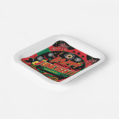 Juneteenth Celebration Plate Pappteller (Gewinkelt)