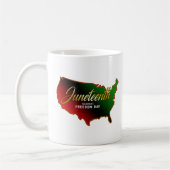 Juneteenth Coffee Tasse (Links)