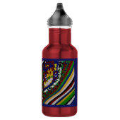 Juneteenth-Edelstahl-Wasserflasche Edelstahlflasche (Rechts)
