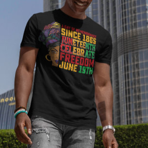 Juneteenth Ein Tag des Gedenkens Schwarze Freiheit T-Shirt