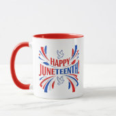 Juneteenth-Feier-Kaffeetasse (0,33 l) Tasse (Links)