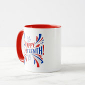 Juneteenth-Feier-Kaffeetasse (0,33 l) Tasse (Vorderseite Links)