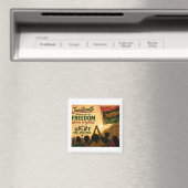Juneteenth-Feier Magnet (In Situ (Geschirrspüler))
