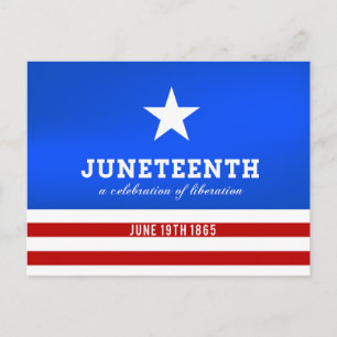 Juneteenth - Feier zur Befreiung Einladungspostkarte