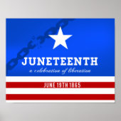 Juneteenth - Feier zur Befreiung Poster (Vorne)