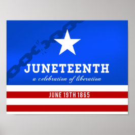 Juneteenth - Feier zur Befreiung Poster