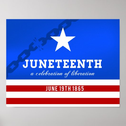 Juneteenth - Feier zur Befreiung Poster (Vorne)