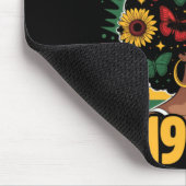 Juneteenth feiert schwarze Freiheit schwarze Gesch Mousepad (Ecke)