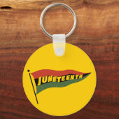 Juneteenth-Flagge Schlüsselanhänger (Vorderseite)