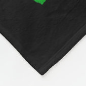 Juneteenth-Flagge zum Feiern der schwarzen Freihei Fleecedecke (Ecke)