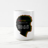 Juneteenth Freedom Day 1865 Feierdesign Kaffeetasse (Mittel)