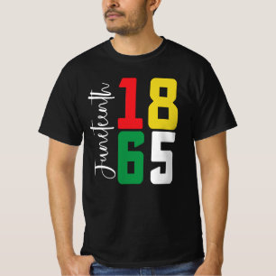 Juneteenth Freedom Day Schwarze Geschichtsfeier T-Shirt