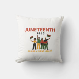 Juneteenth Freedom Day T-Shirt | Afroamerikanisch Kissen