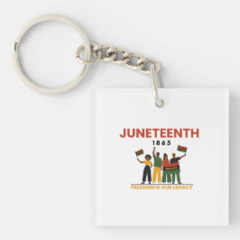 Juneteenth Freedom Day T-Shirt | Afroamerikanisch Schlüsselanhänger