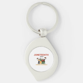 Juneteenth Freedom Day T-Shirt | Afroamerikanisch Schlüsselanhänger
