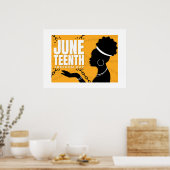 Juneteenth Freedom Poster (Küche)