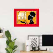 Juneteenth Freedom Poster (Heimbüro)