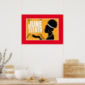 Juneteenth Freedom Poster (Küche)