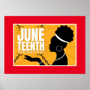 Juneteenth Freedom Poster