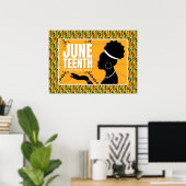 Juneteenth Freedom Poster (Heimbüro)