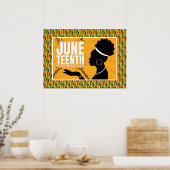 Juneteenth Freedom Poster (Küche)