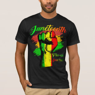 juneteenth Freeish Seit 1865 Melanin Ancestor Bla T-Shirt
