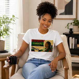 Juneteenth-Freiheitserklärung Doppeldesign T-Shirt