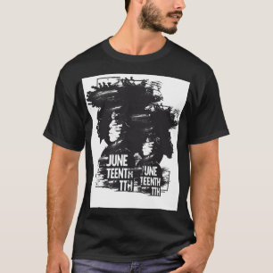 Juneteenth-Freiheitsfeier-Design   Afrikanisch  T-Shirt