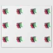 Juneteenth Geschenkpapier (Flach)