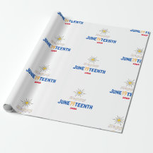 Juneteenth-Geschenkpapier